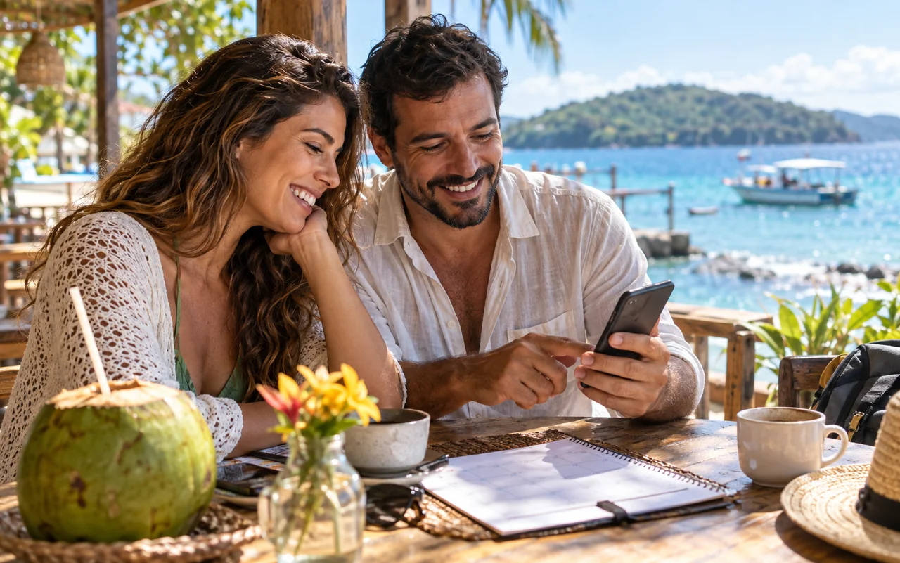 Data, horário e participantes: confira sua reserva de passeio