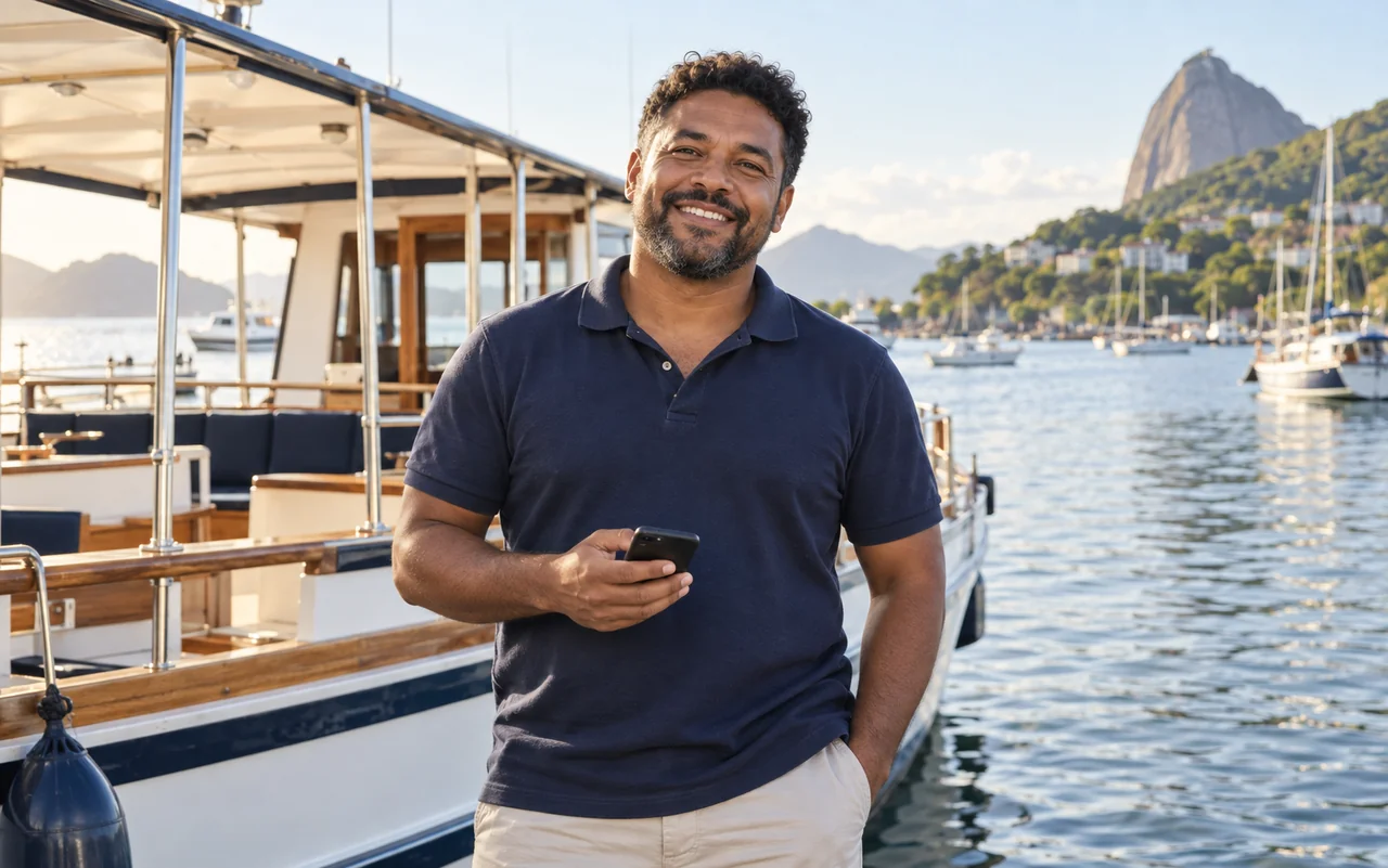 Seu perfil de anunciante para barcos, passeios e hospedagens