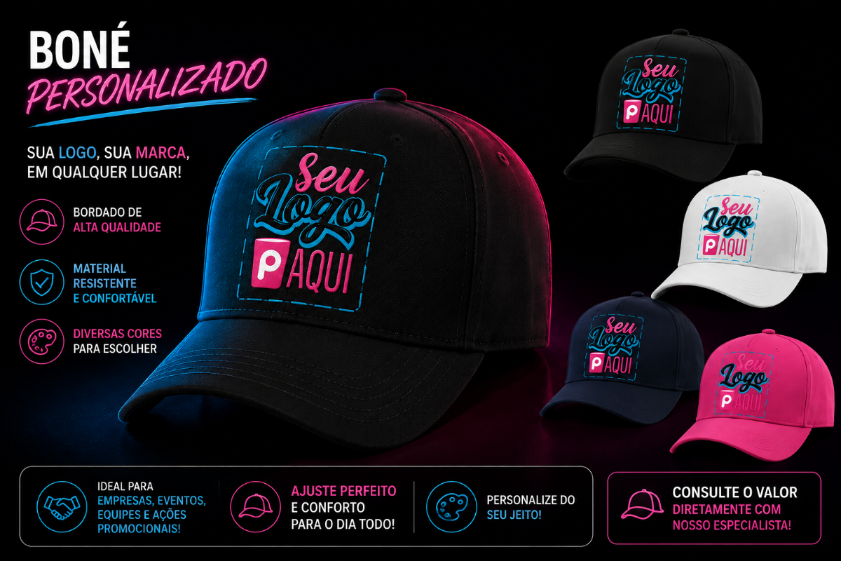 Boné personalizado